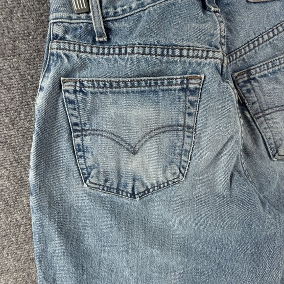 VTG Levi's Blue Jeans Men All Cotton Light Wash Urban Baggy Denim ACTL 30X30 - Picture 14 of 16